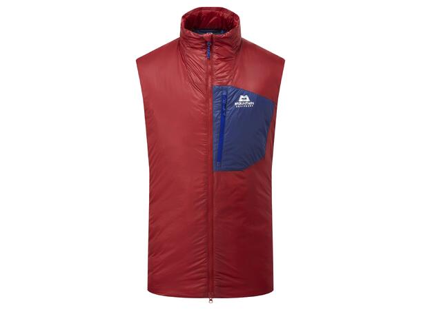 Oreus Mens Vest Merlot/Admiral blue L 