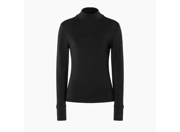 W B Hot Turtleneck Jet Black M 