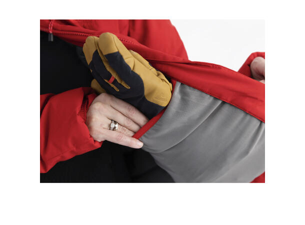 Exo Wmns Jacket WLD - Velcro Crimson M 