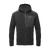 Highpile Hooded Mens Jacket Black L 