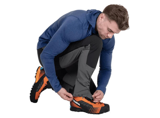 Ibex Alpine Mens Pant Anvil Grey/Black 34 Reg 