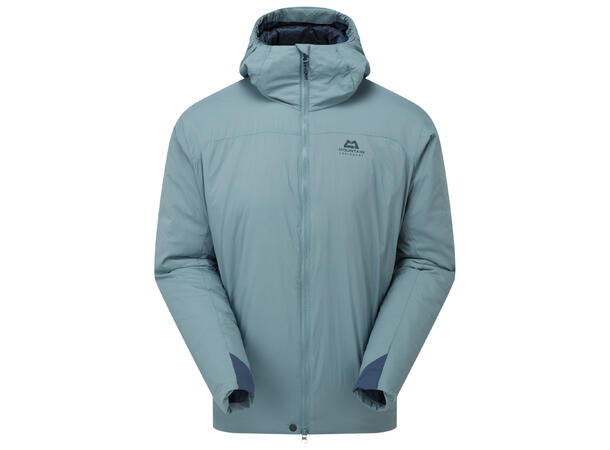 Intra Hooded Mens Jacket Goblin Blue L 