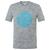M Salt & Rock Tee Cashmere Grey Melange/Blue Heaven S 