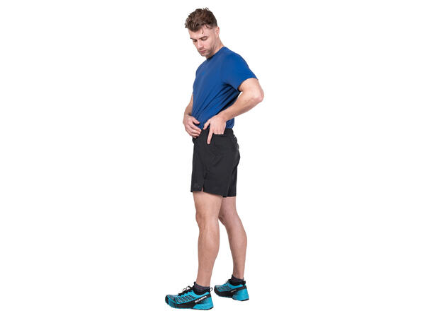 Agilix Mens Twin Short 5" Black XL 