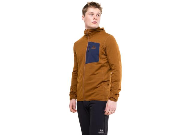 Lumiko Hooded Mens Jacket Walnut/Cosmos L 