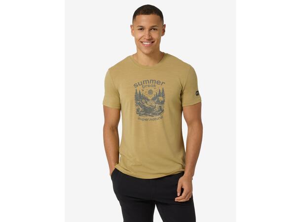 M Summer Break Tee Sahara/Cashmere Grey Melange S 