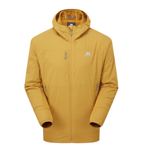 Switch Pro Hooded Mens Jacket - Mustard Hybridjakke til fjellbruk