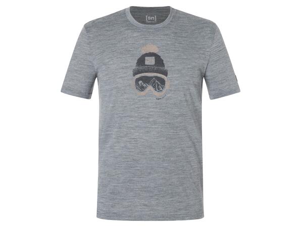 M Gogeanie Tee Cashmere Grey Melange M 