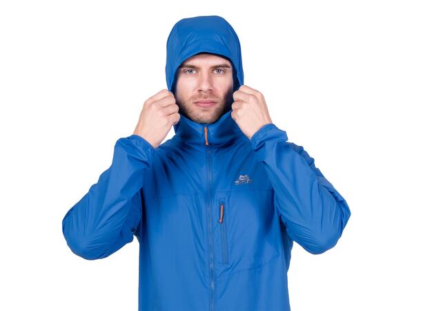 Aerofoil Hooded Mens Jacket Atlantic Blue XXL 
