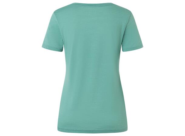 W Wood Craftine Tee Lagoon Green/Various M 