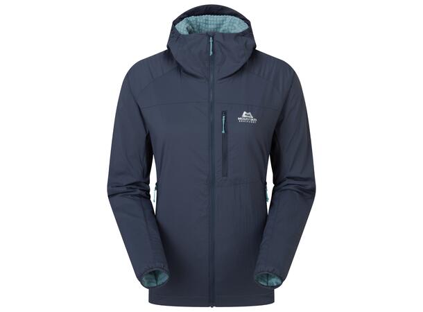 Aerotherm Hooded Wmns Jacket Blue Nights 10 