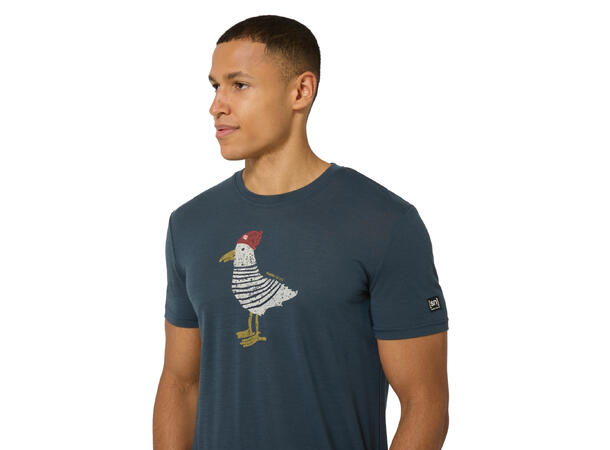 M Johnny Tee Blueberry/Various L 