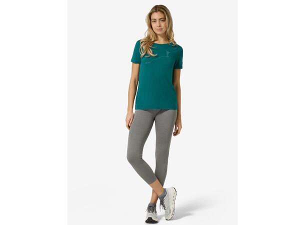 W Bergglück Tee Pacific/Lagoon Green M 