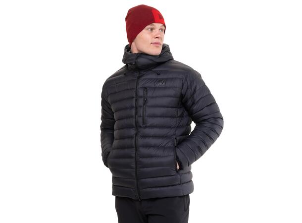 Earthrise Hooded Mens Jacket Black/Black L 