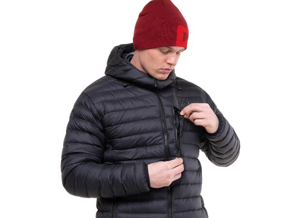 Earthrise Hooded Mens Jacket Black/Black L 
