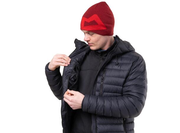 Earthrise Hooded Mens Jacket Black/Black L 
