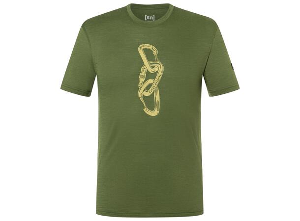 M Carabineri Tee Chive/Dried Tobacco S 