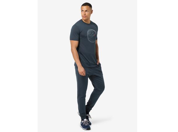 M Donut Tee Blueberry/Vapor Grey L 