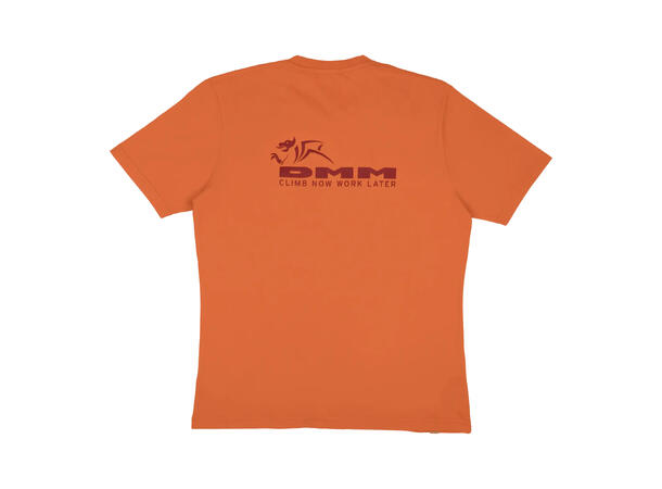 DMM T-Shirt Climb Now Work Later Orange M 