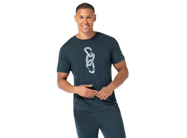 M Carabineri Tee Blueberry/Vapor Grey M 