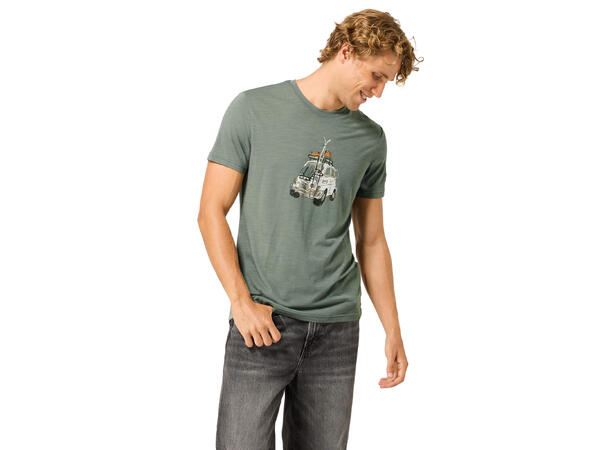 M Carski Tee Eucalyptus/Various S 
