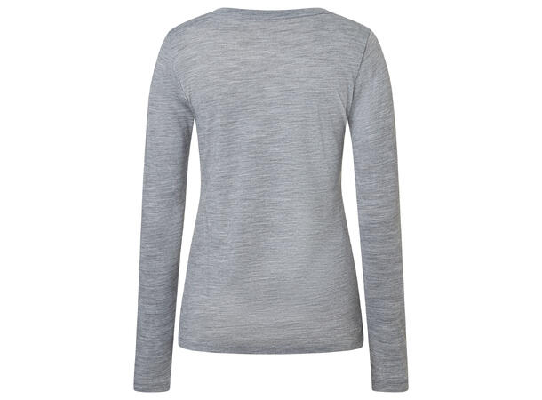 W Apres Ski Ls Cashmere Grey Melange/Various M 