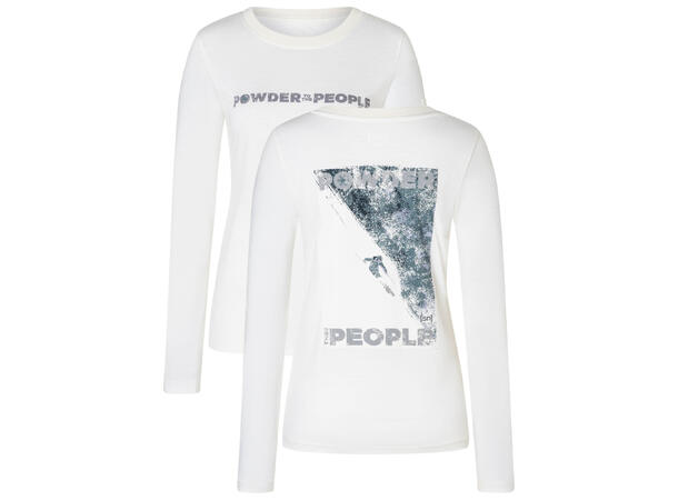 W Powder To The People Bio J Ls Fresh White/Various L 