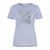 W Rock Flowers Tee Forget Me Not Blue/Various XL 