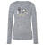 W Apres Ski Ls Cashmere Grey Melange/Various M 